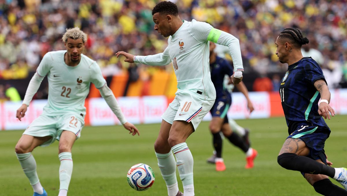LA VICTOIRE DES BLEUS FACE AU BRESIL